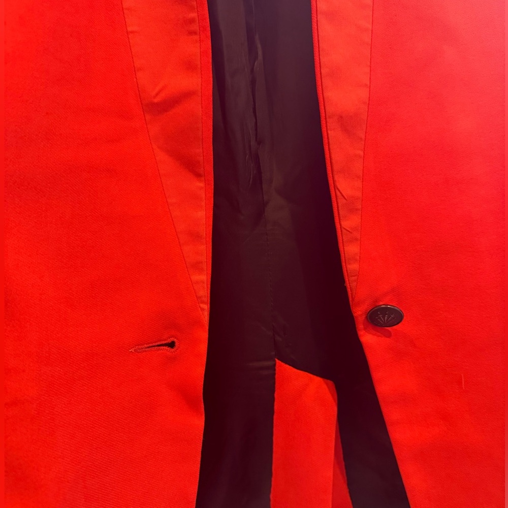 rag & bone Red Single-Button Blazer - Picture 4 of 4